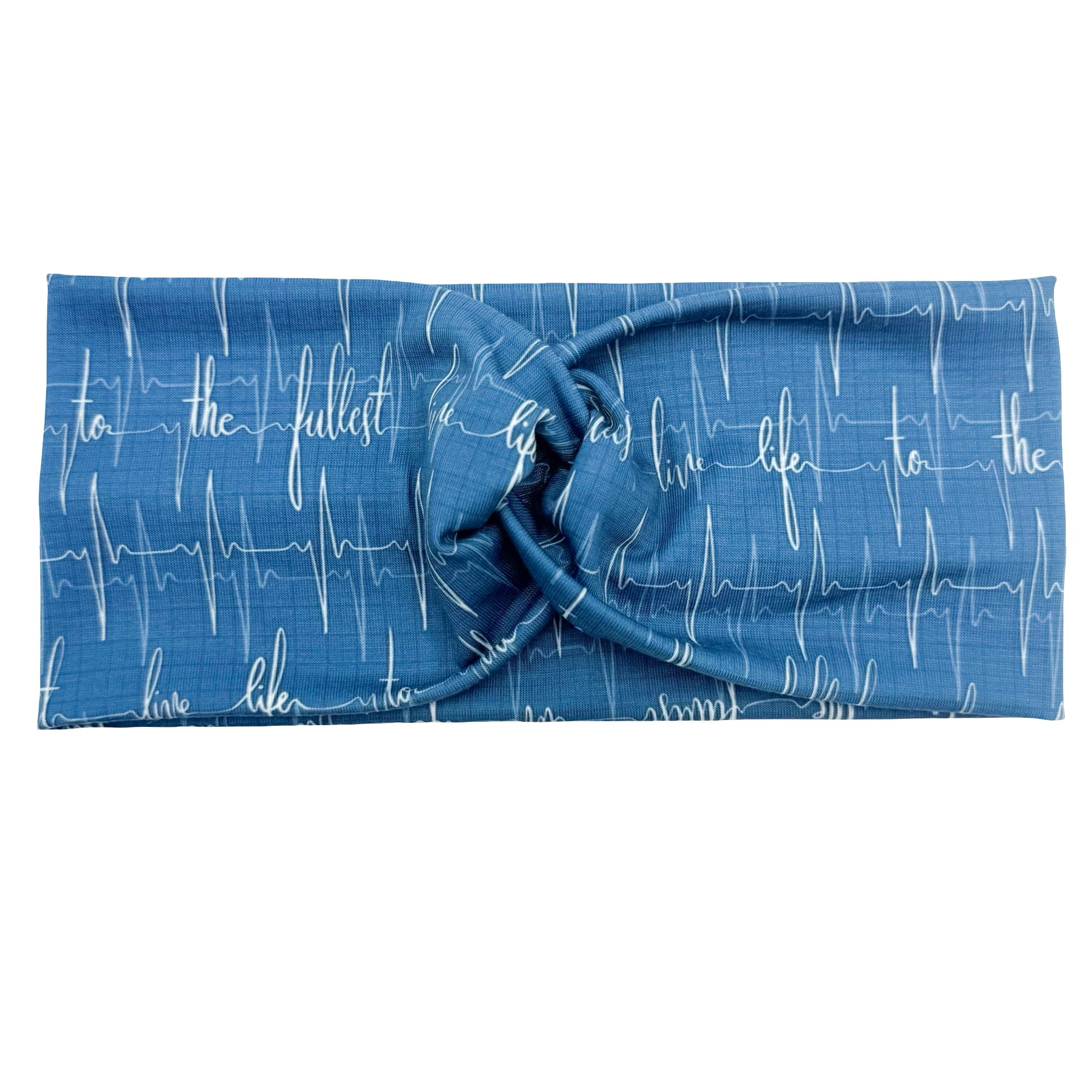 Live Life To The Fullest Heartbeat Headband