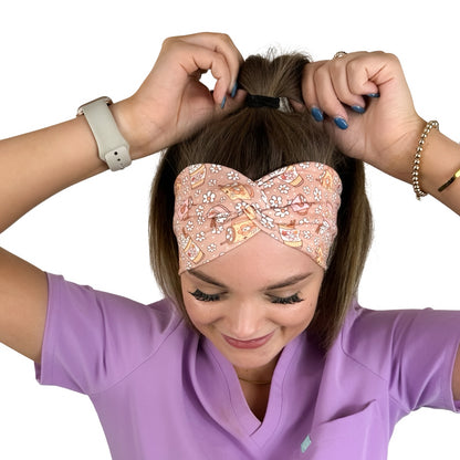 * Limited Edition* Pumpkin Spice Floral Headband