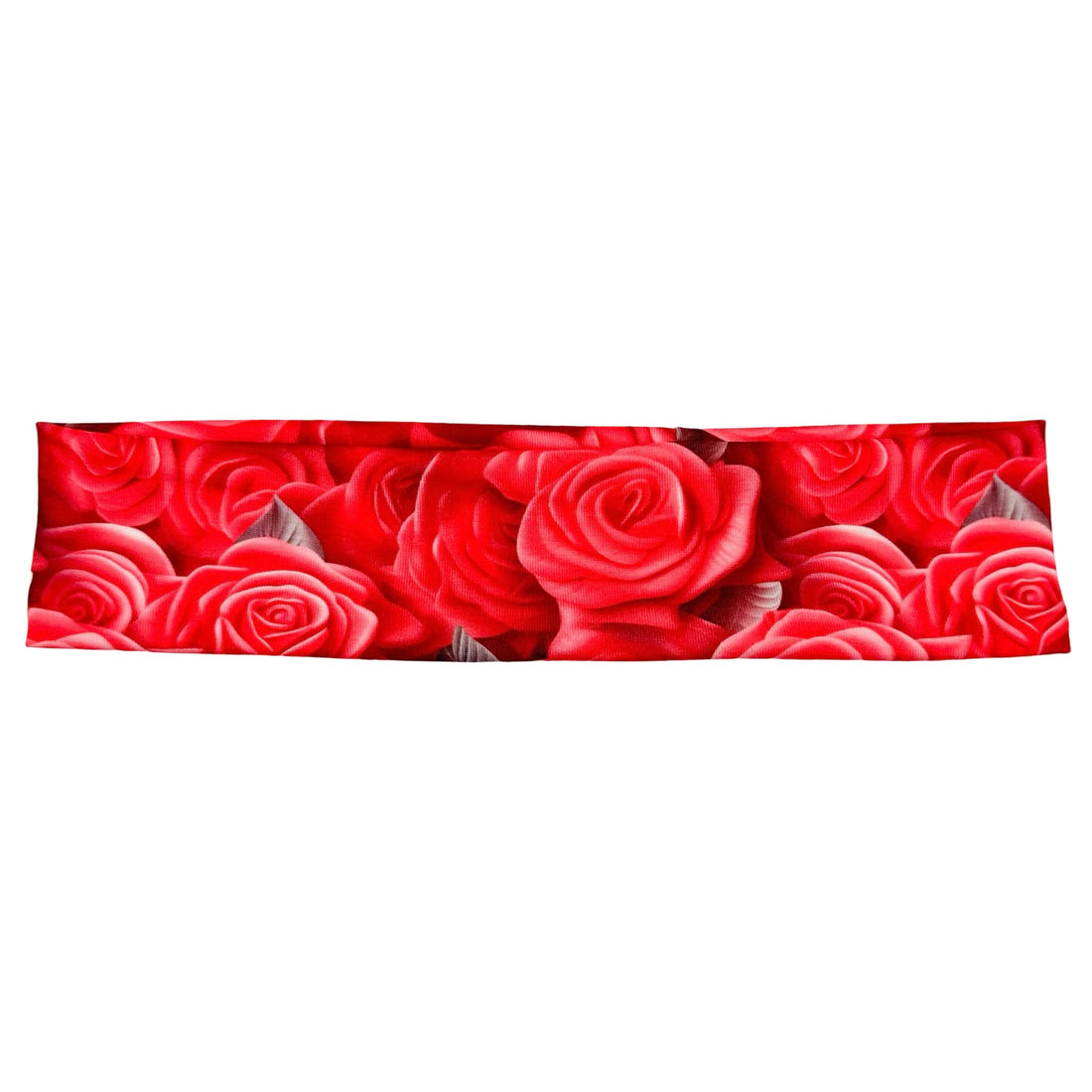 Red Roses Athletic Headband