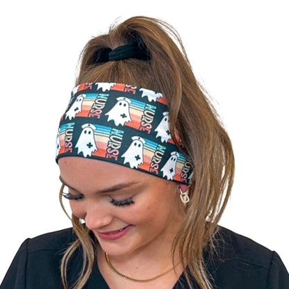 Colorful Nurse Ghost Headband