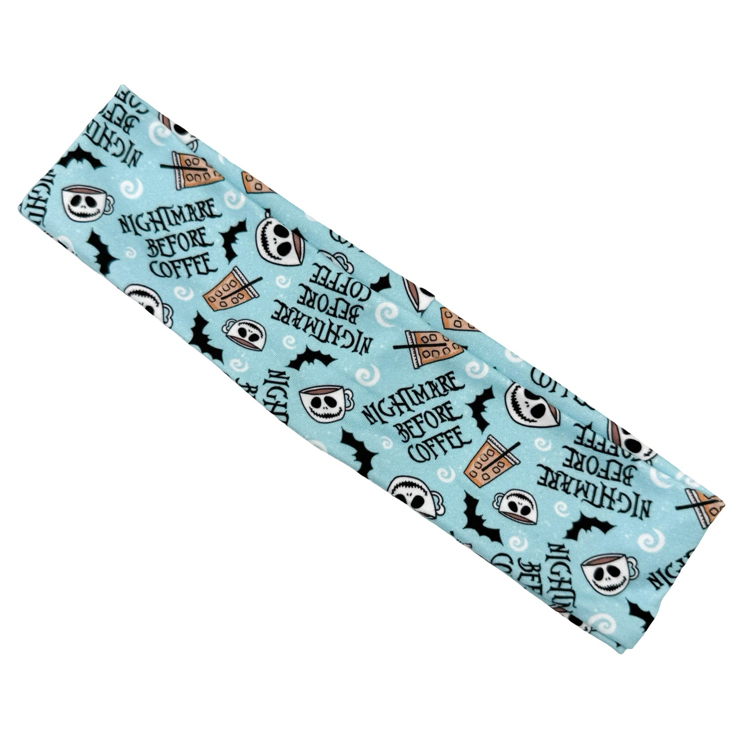 Nightmare Before Coffee Athletic Headband