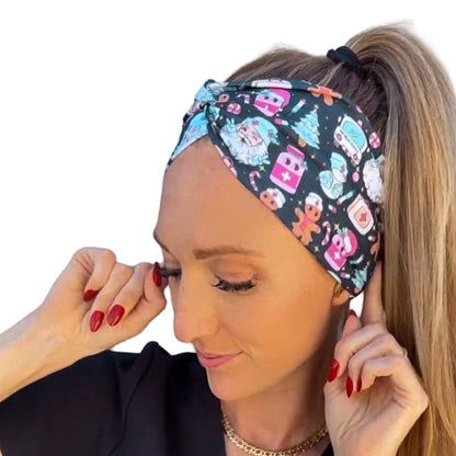 Holiday Healthcare - Black Headband