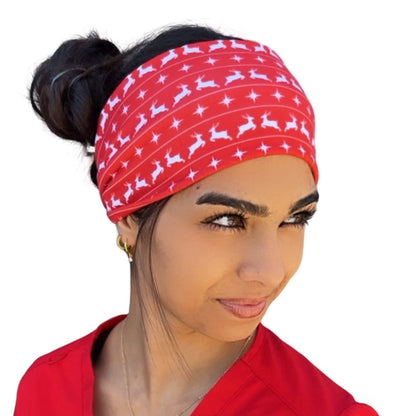 Cozy Christmas - Red Headband