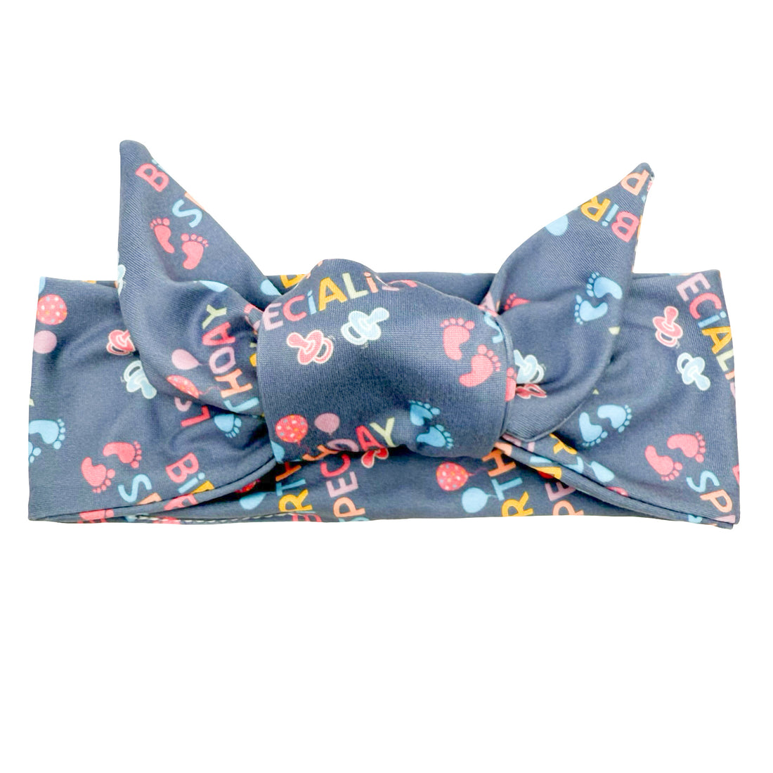 Birthday Specialist - Adjustable Tie Headband