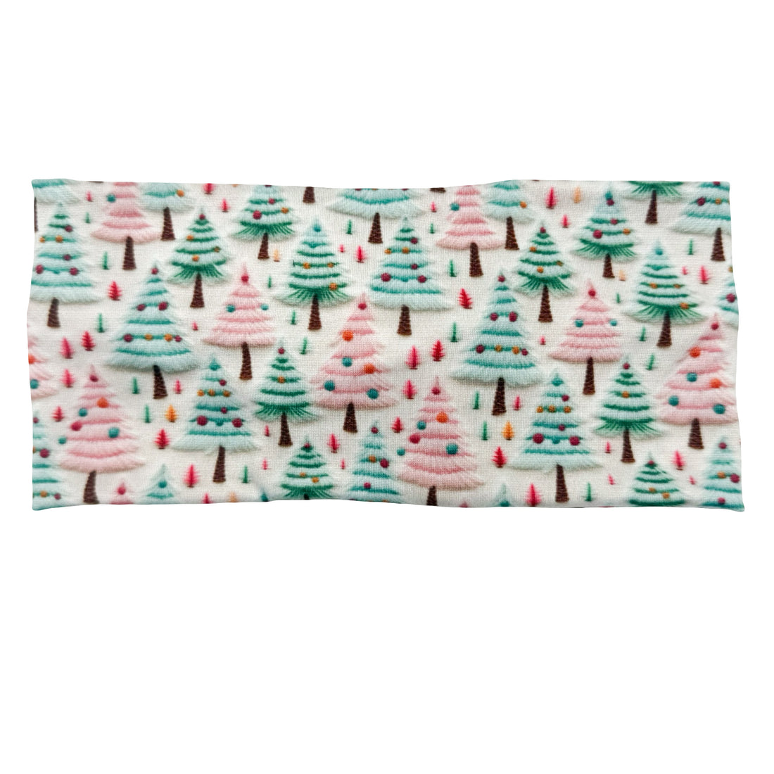 *Limited Edition* Peppermint Christmas Trees Headband