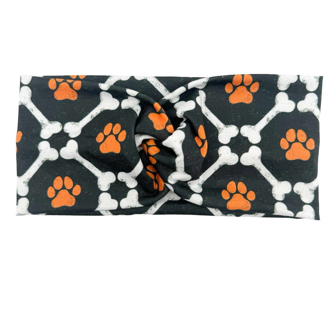 *Limited Edition* Paws &amp; Bones - Black Headband