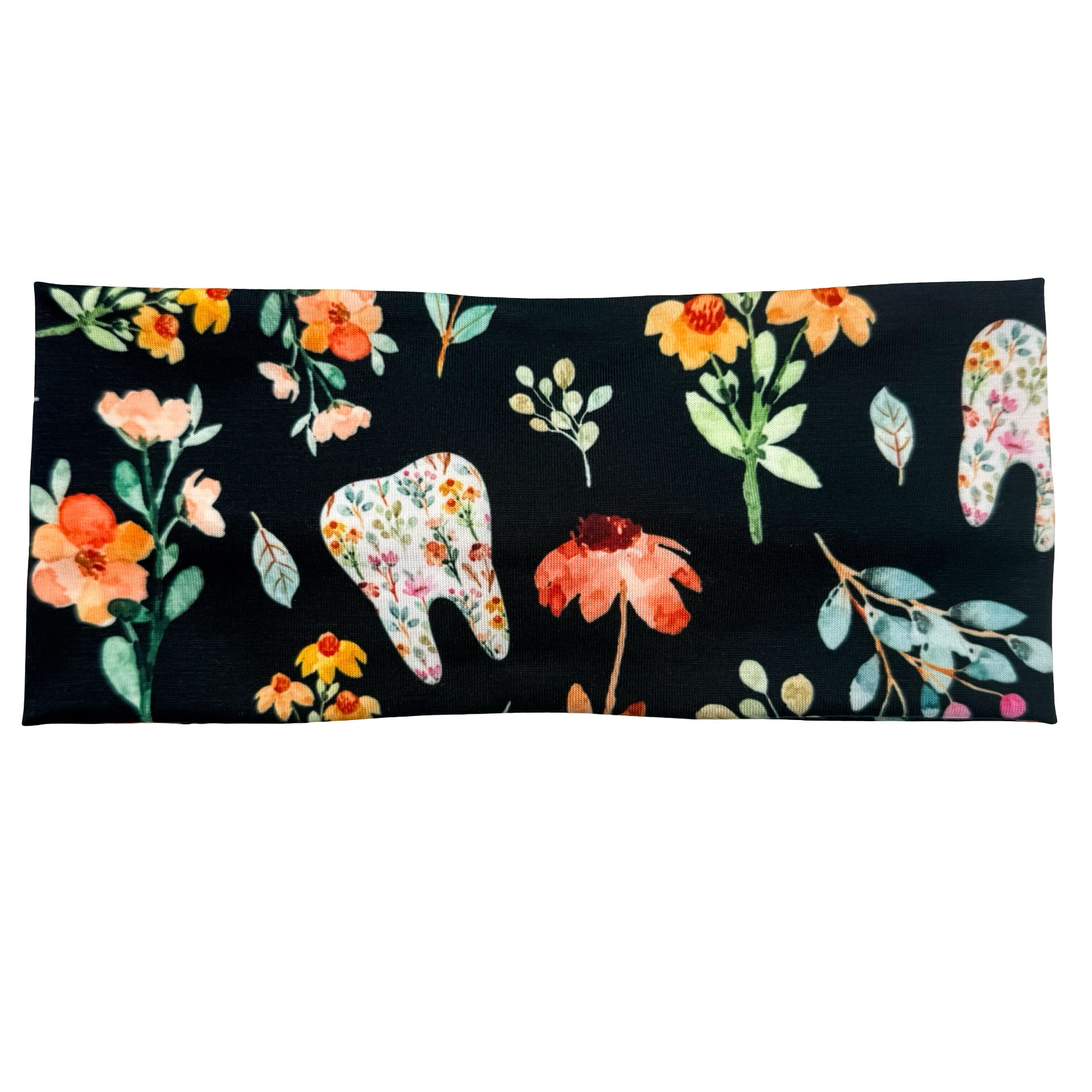 Petal &amp; Pearl Teeth - Black Headband