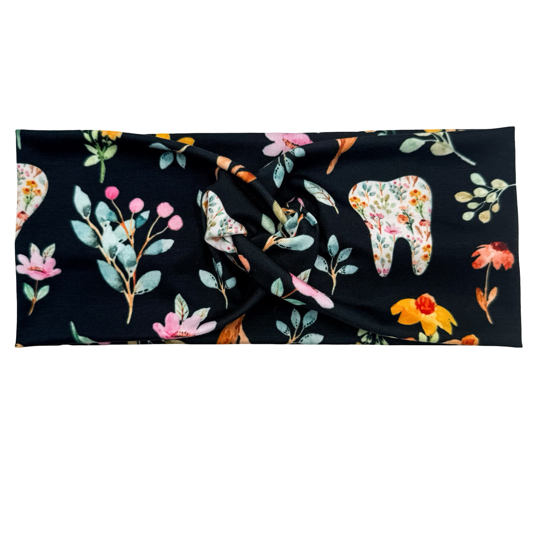 Petal &amp; Pearl Teeth - Black Headband