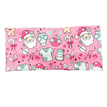 *Limited Edition* Jolly Santa Healthcare - Pink Headband