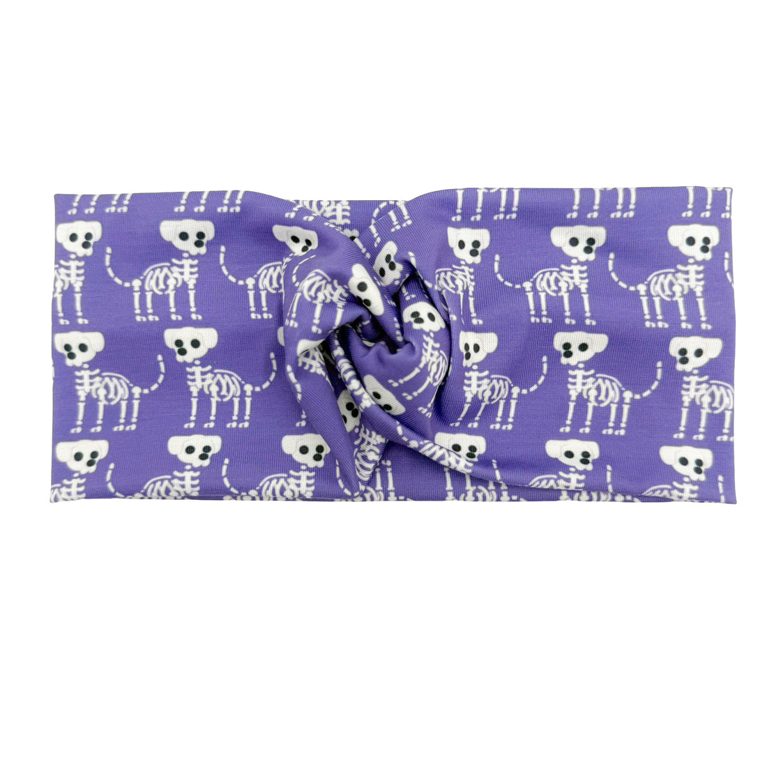 Skeleton Dogs - Purple Headband