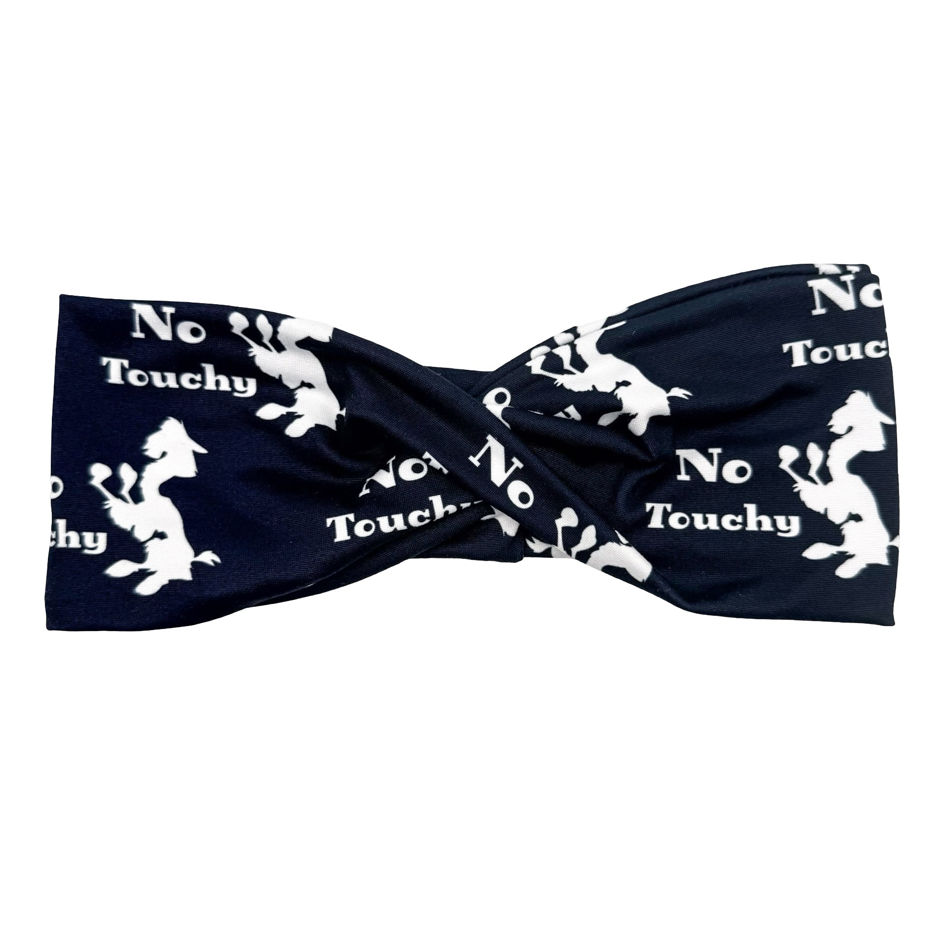 No Touchy Twisted Headband