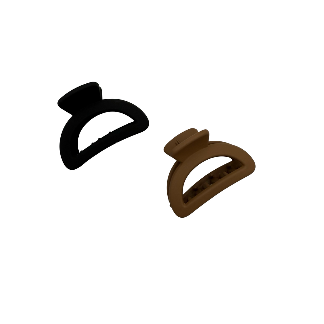 Mini Crescent Hair Claw Set of Two