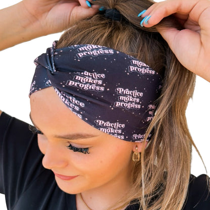 Practice Makes Progress Headband