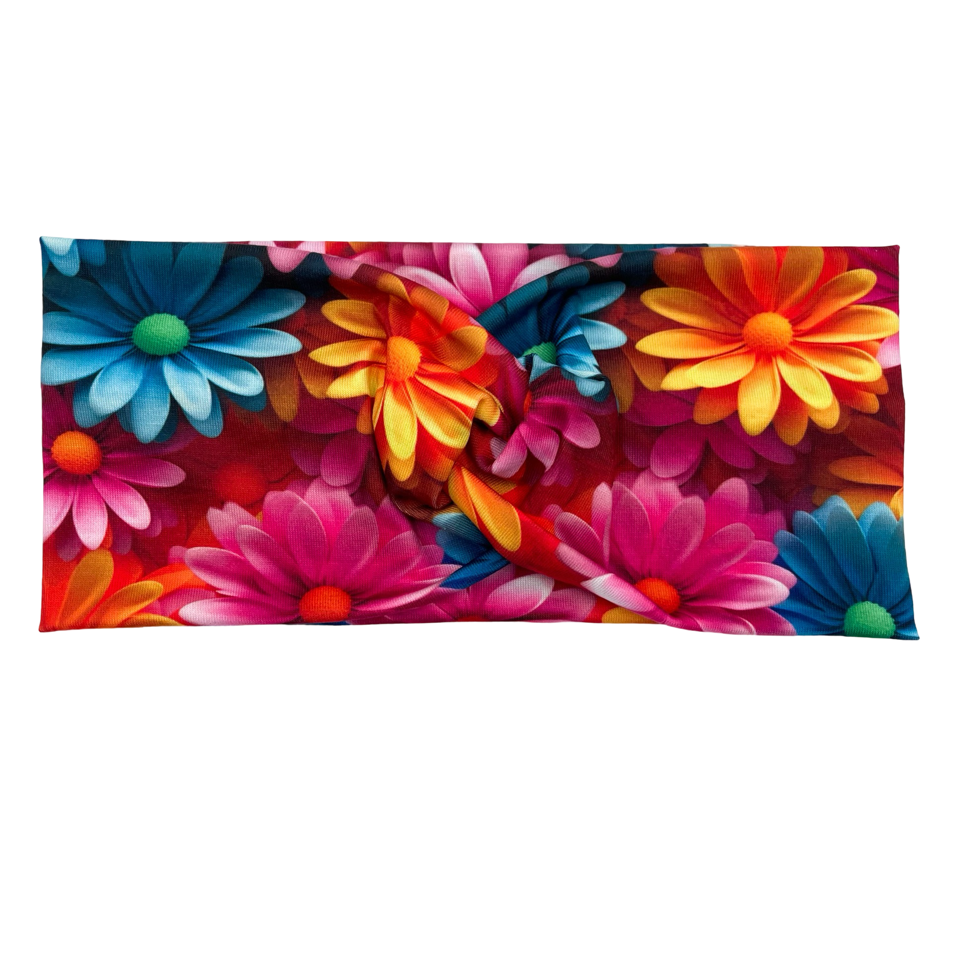 Colorful Flowers Headband