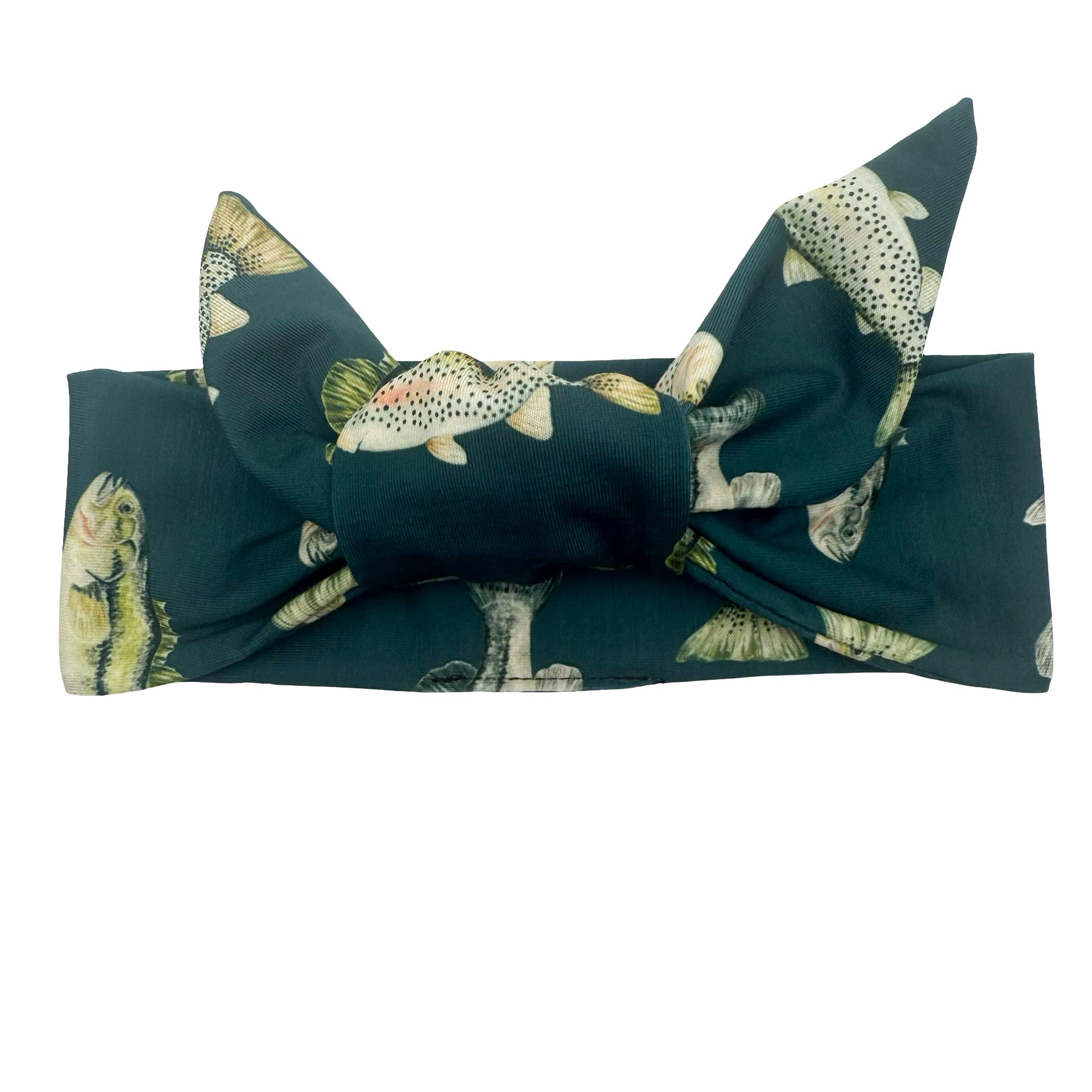 Fish Adjustable Tie Headband