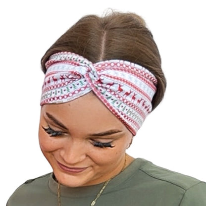 Cozy Christmas - White Headband