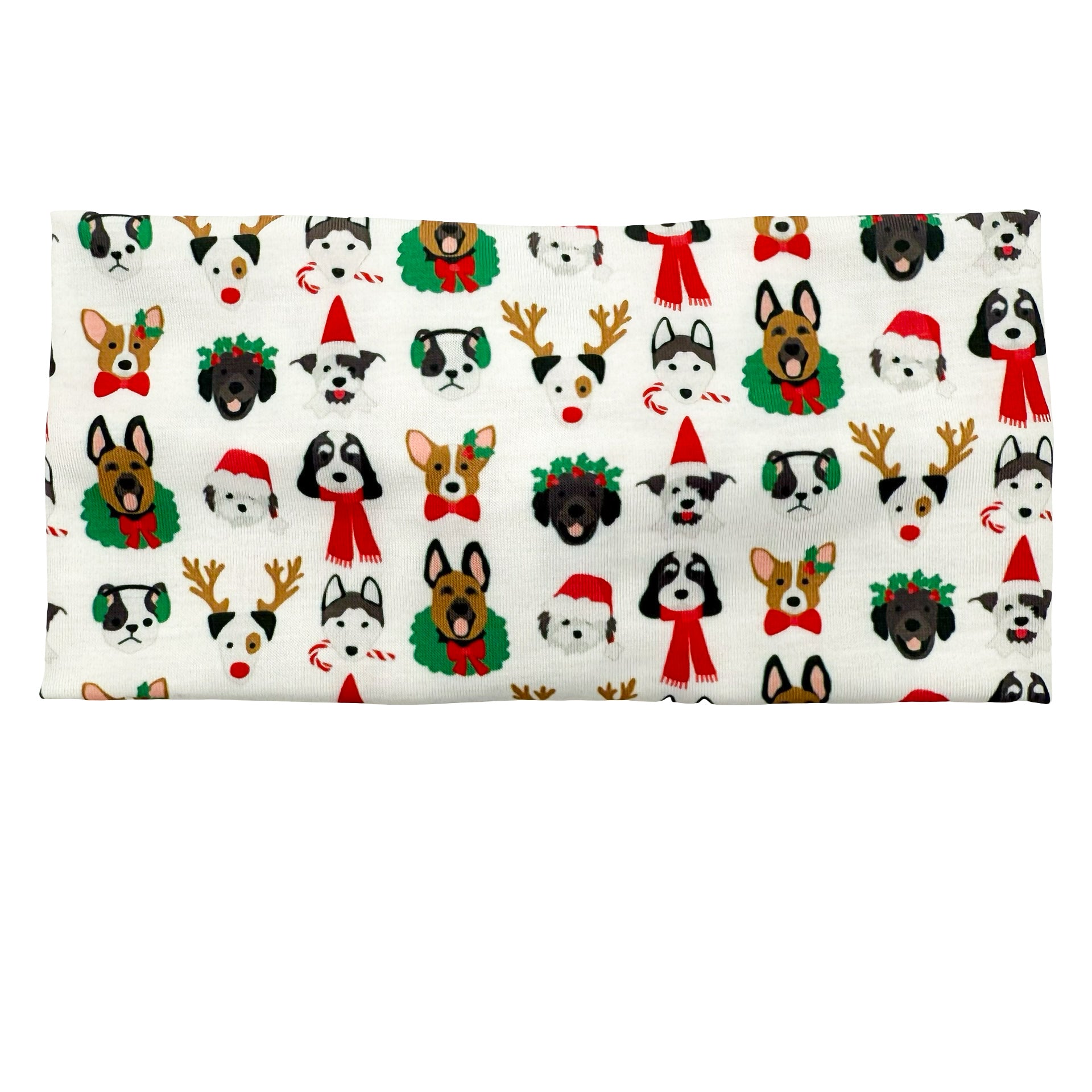 Jolly Good Pups - White Headband