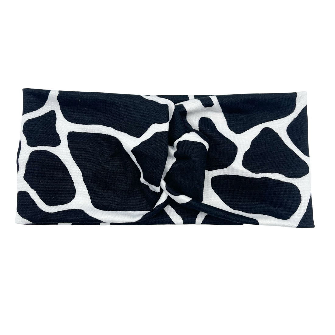 Large Cow Print Headband