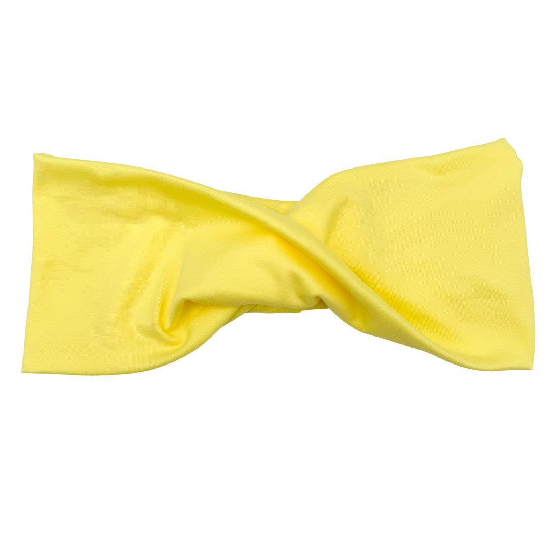 Neon Yellow Twisted Headband