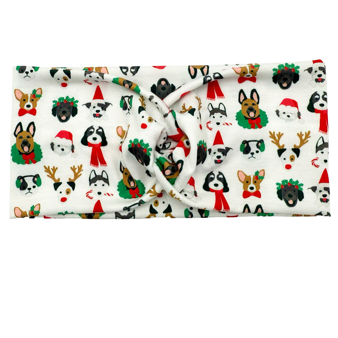 Jolly Good Pups - White Headband
