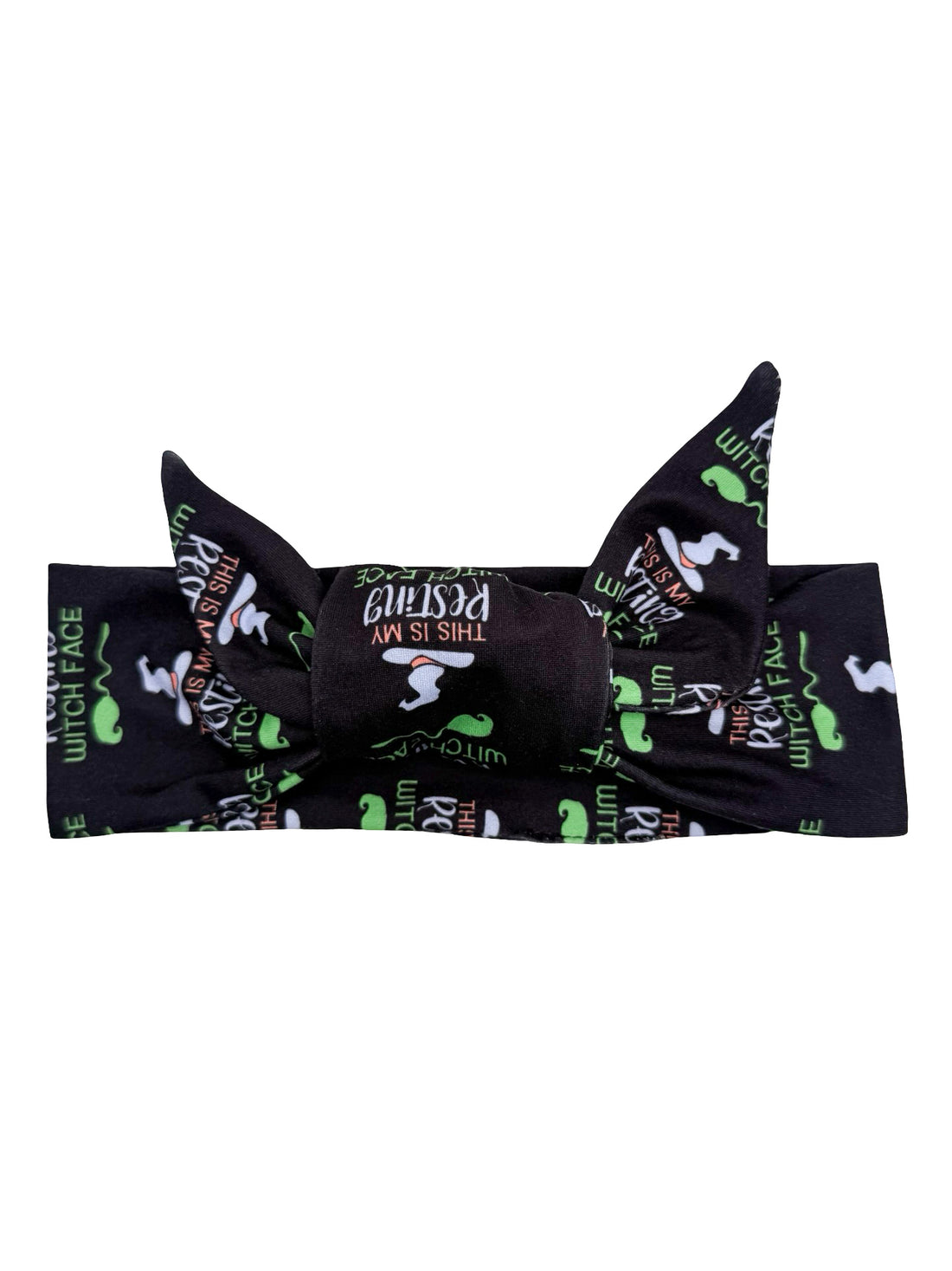This Is My Resting Witch Face Adjustable Tie Headband