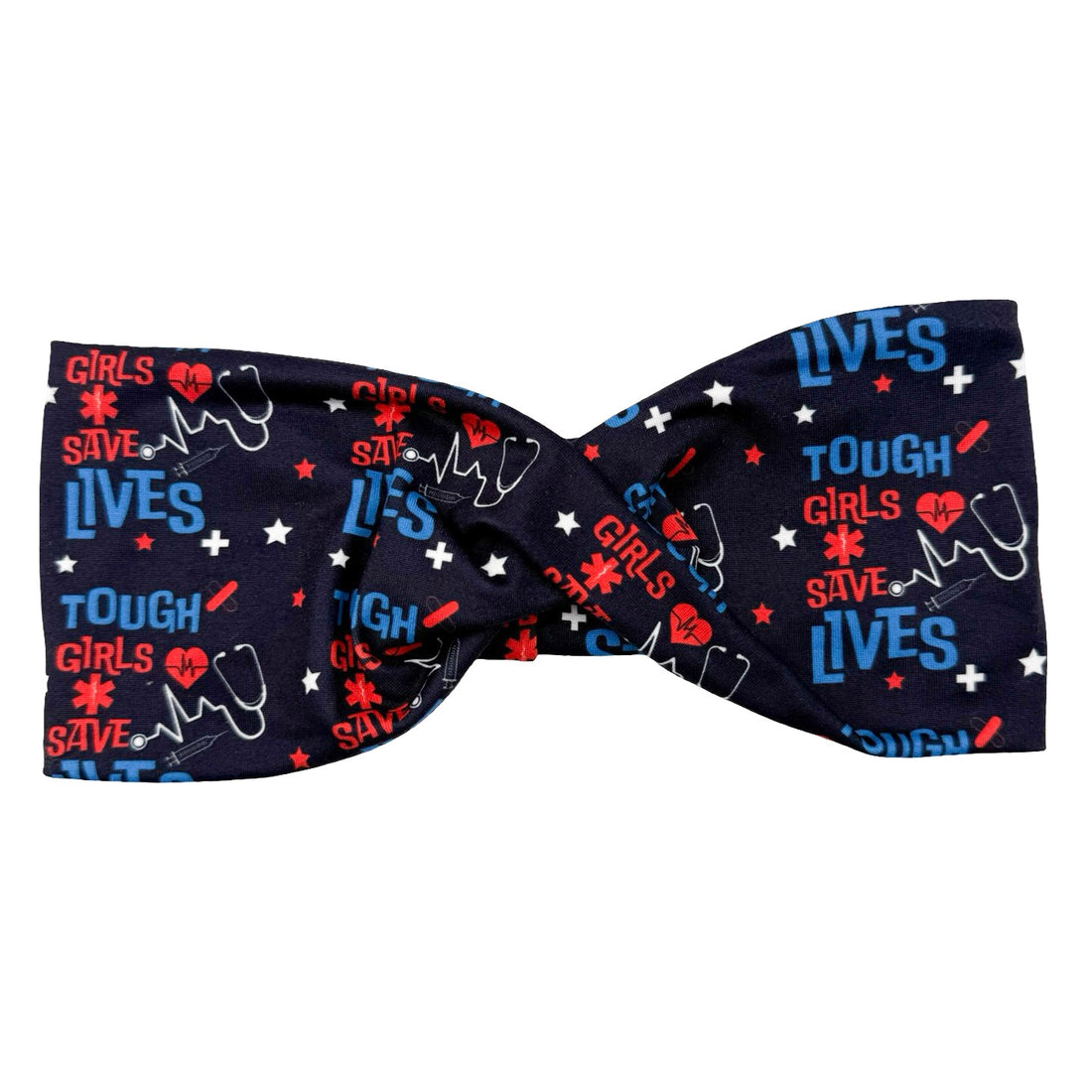 Tough Girls Save Lives Twisted Headband