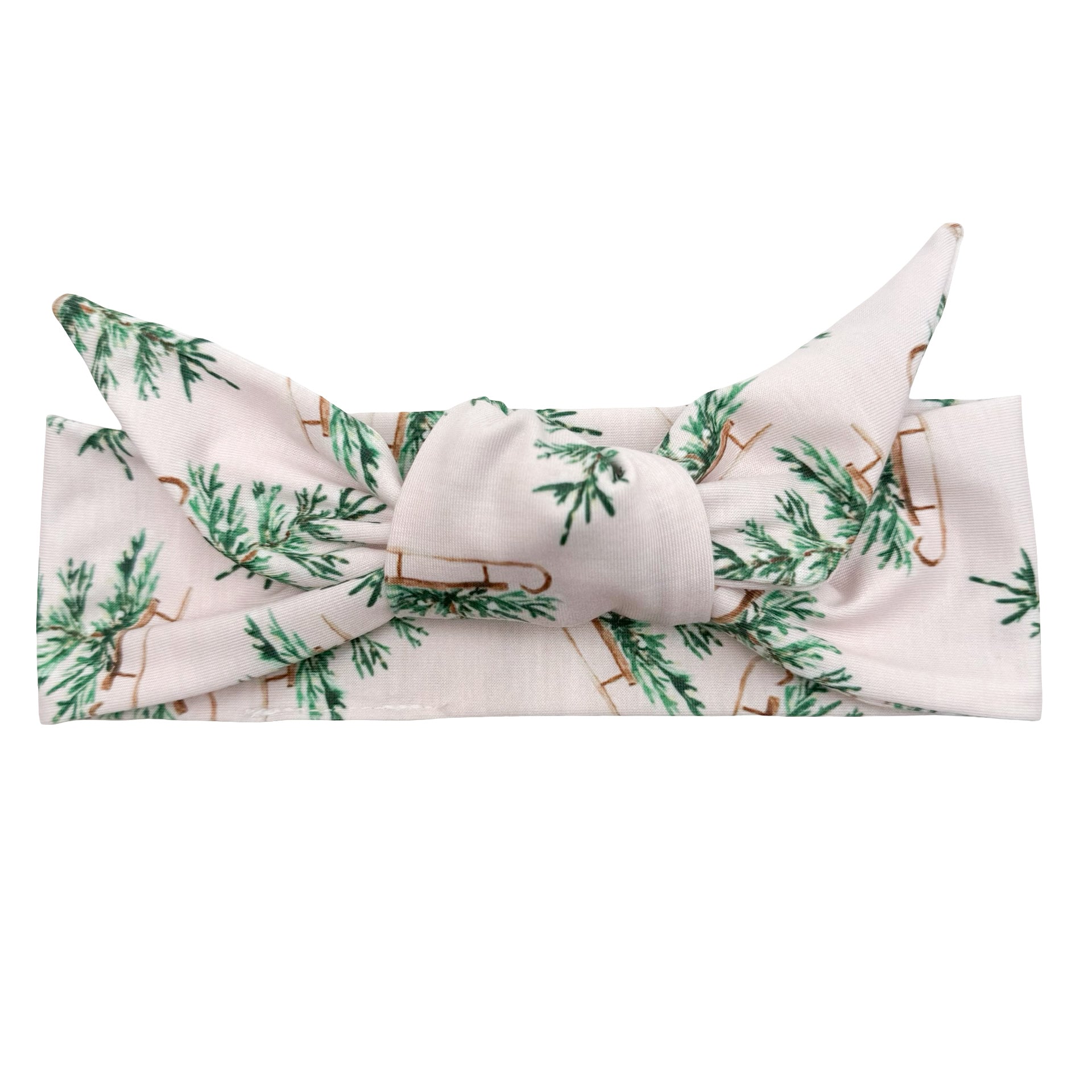 *Limited Edition* Sleigh Ride Adjustable Tie Headband