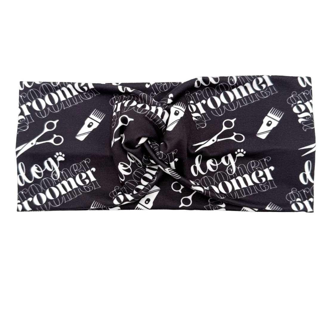 Dog Groomer - Black Headband