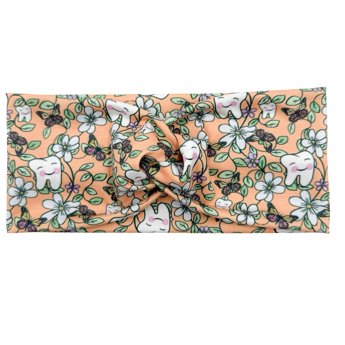 Floral Dental - Bronze Headband