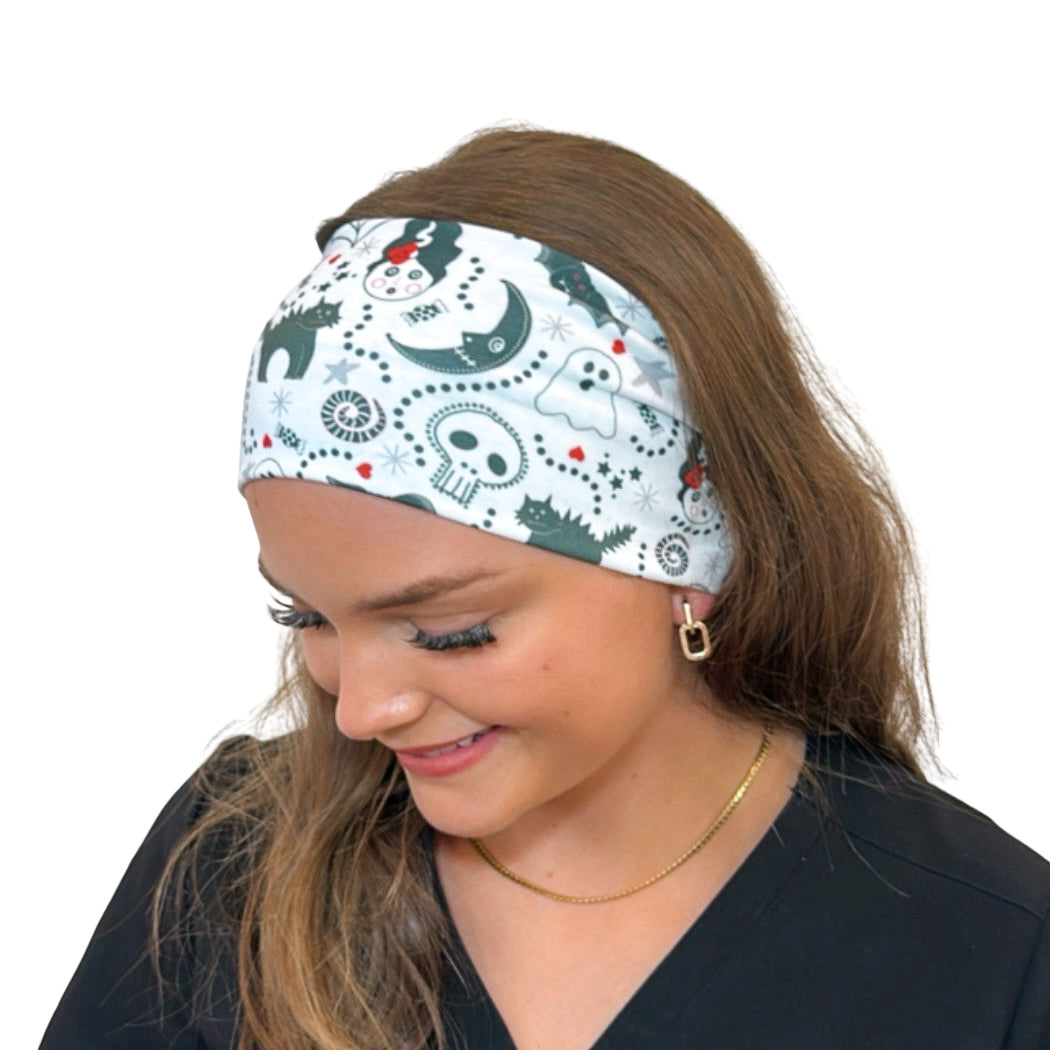 *Limited Edition* Halloween Vibes - White Headband