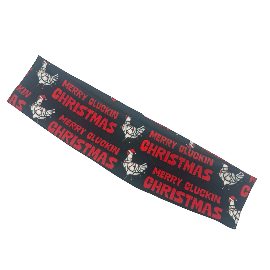 *Limited Edition* Merry Cluckin Christmas Athletic Headband
