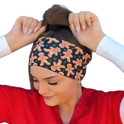 *Limited Edition* Gingerbread Cookies &amp; Snowflakes Headband