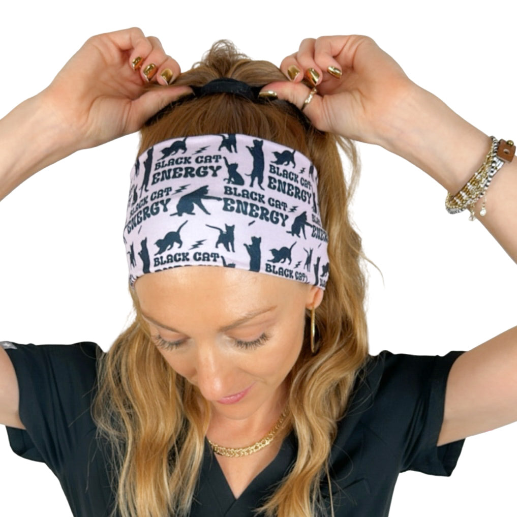 Black Cat Energy Headband