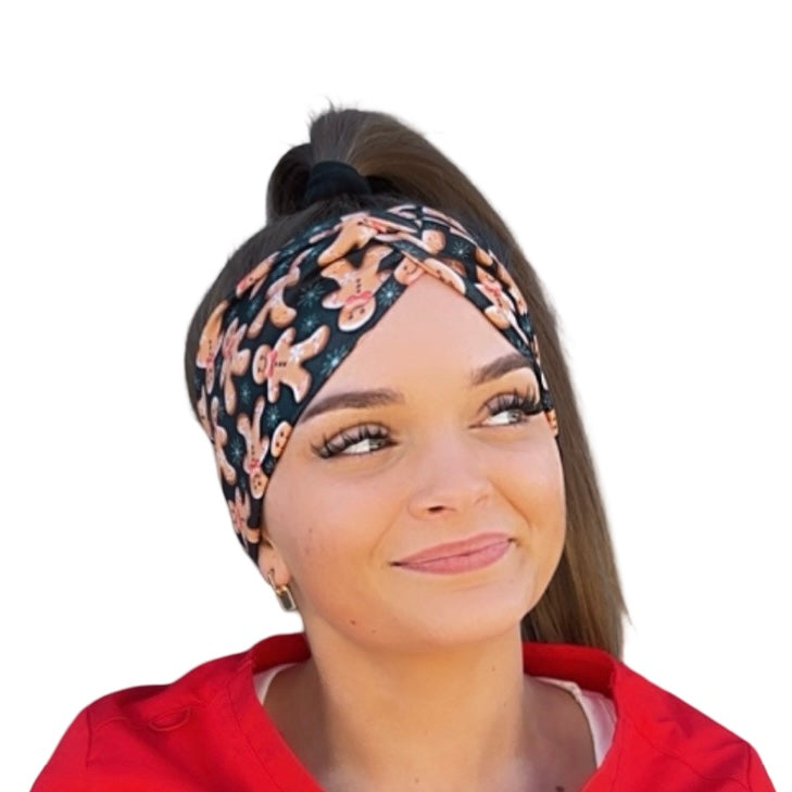 *Limited Edition* Gingerbread Cookies &amp; Snowflakes Headband
