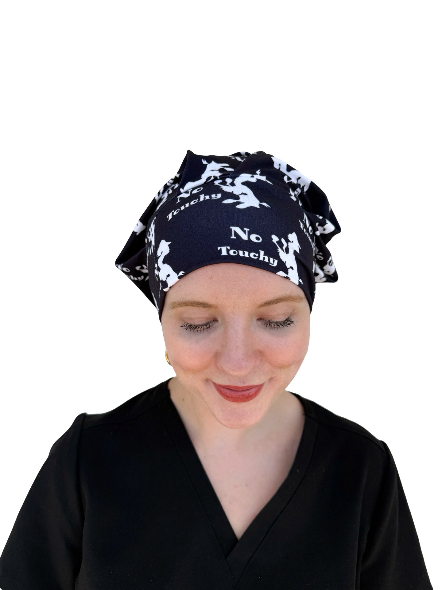 No Touchy - Soft Scrub Cap