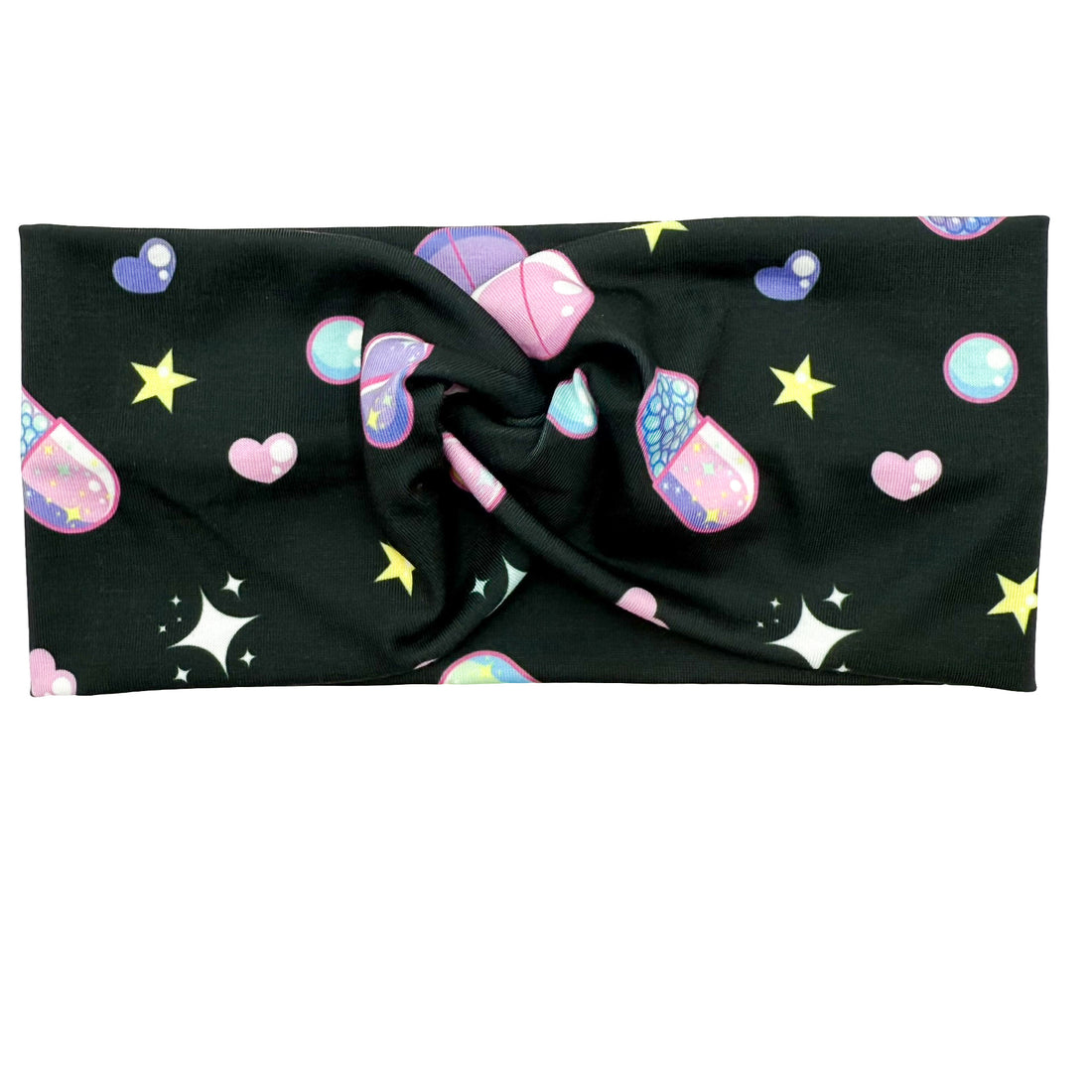 Pills &amp; Hearts - Black Headband