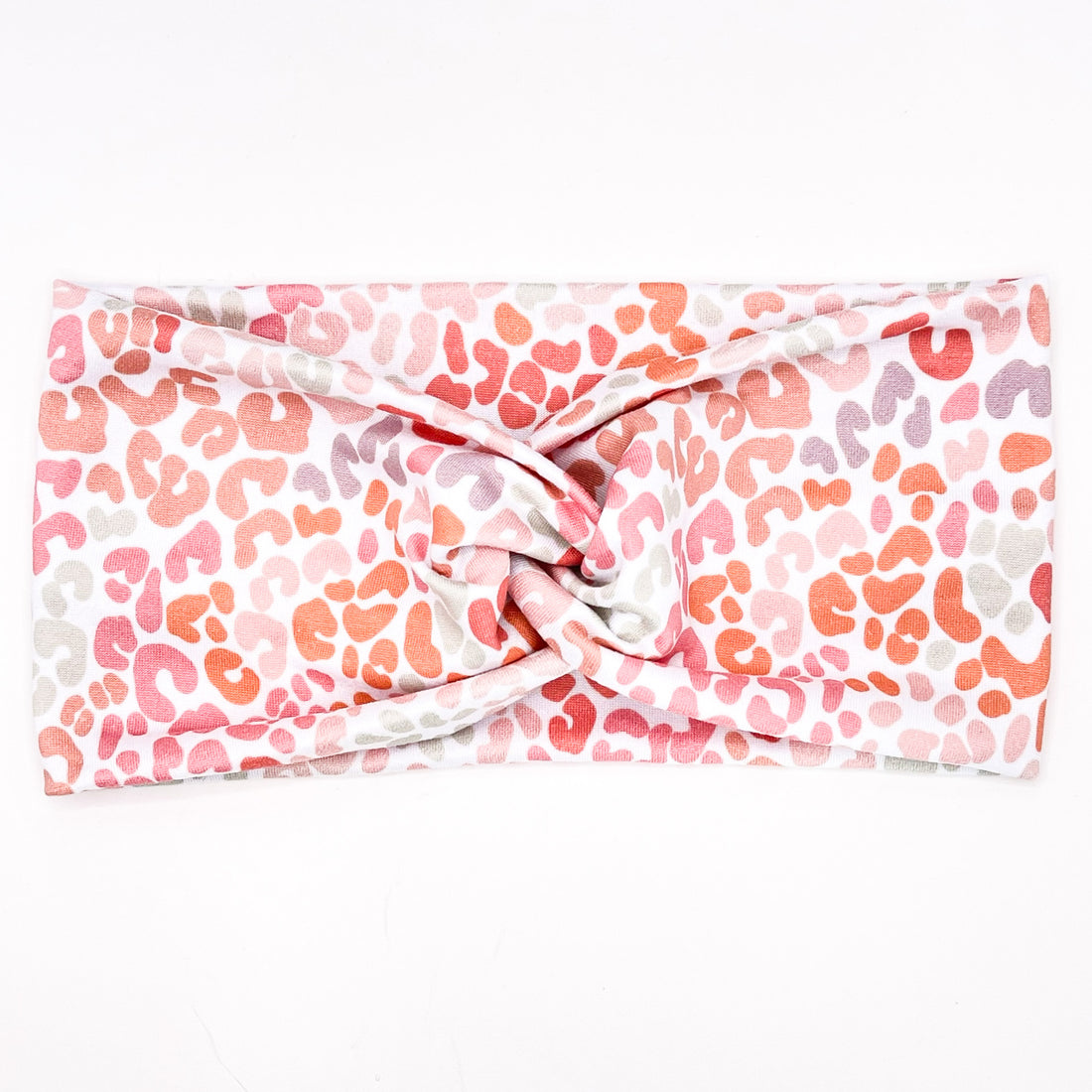 Leopard - Pink &amp; Orange Headband