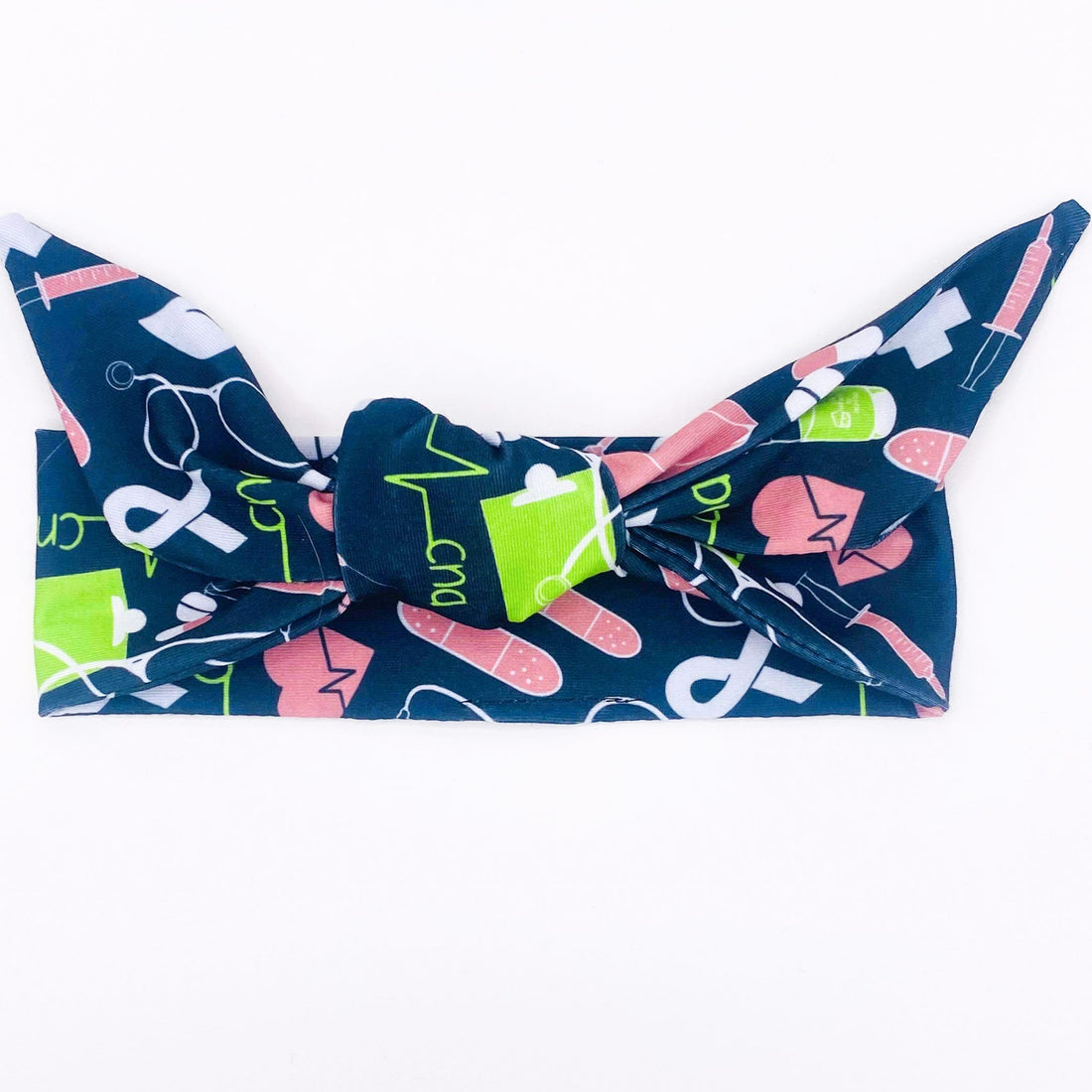 CNA Adjustable Tie Headband