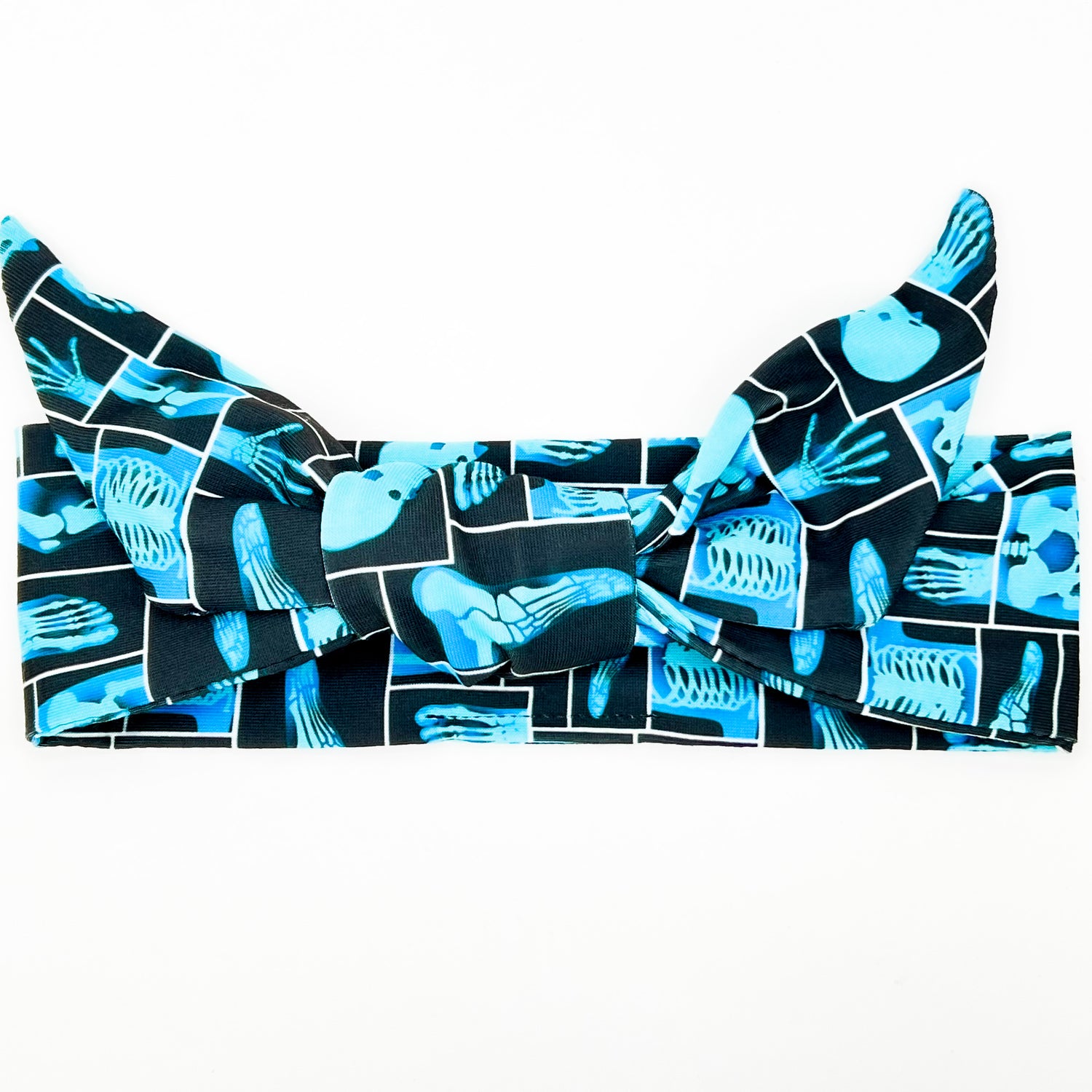 X-Ray Imaging - Black &amp; Blue Adjustable Tie Headband