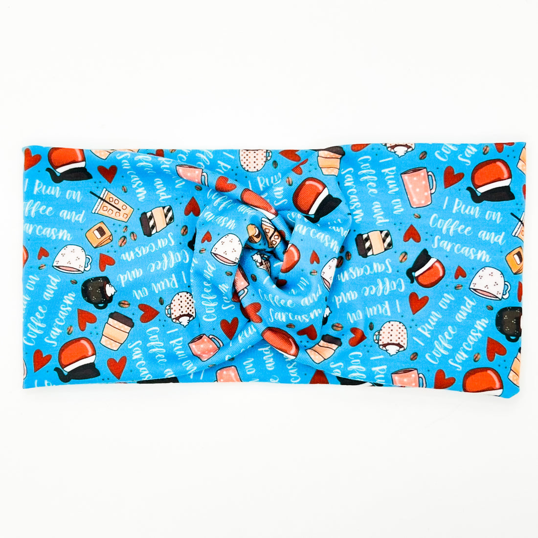 Coffee & Sarcasm Headband