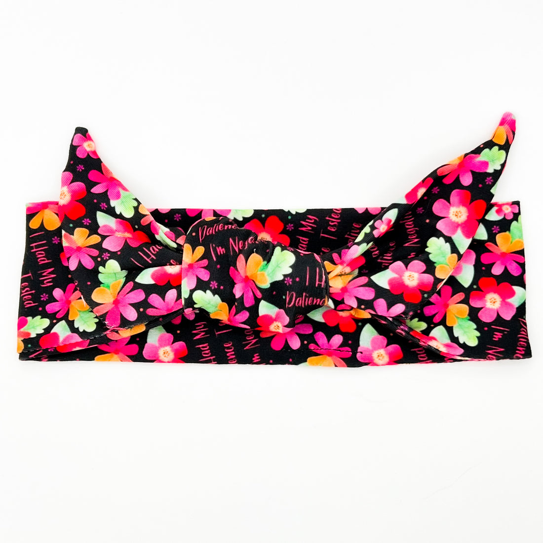 I Had My Patients Tested Adjustable Tie Headband