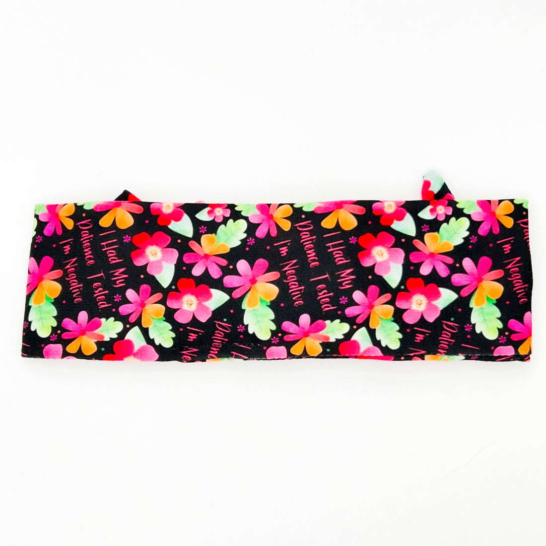 I Had My Patients Tested Adjustable Tie Headband