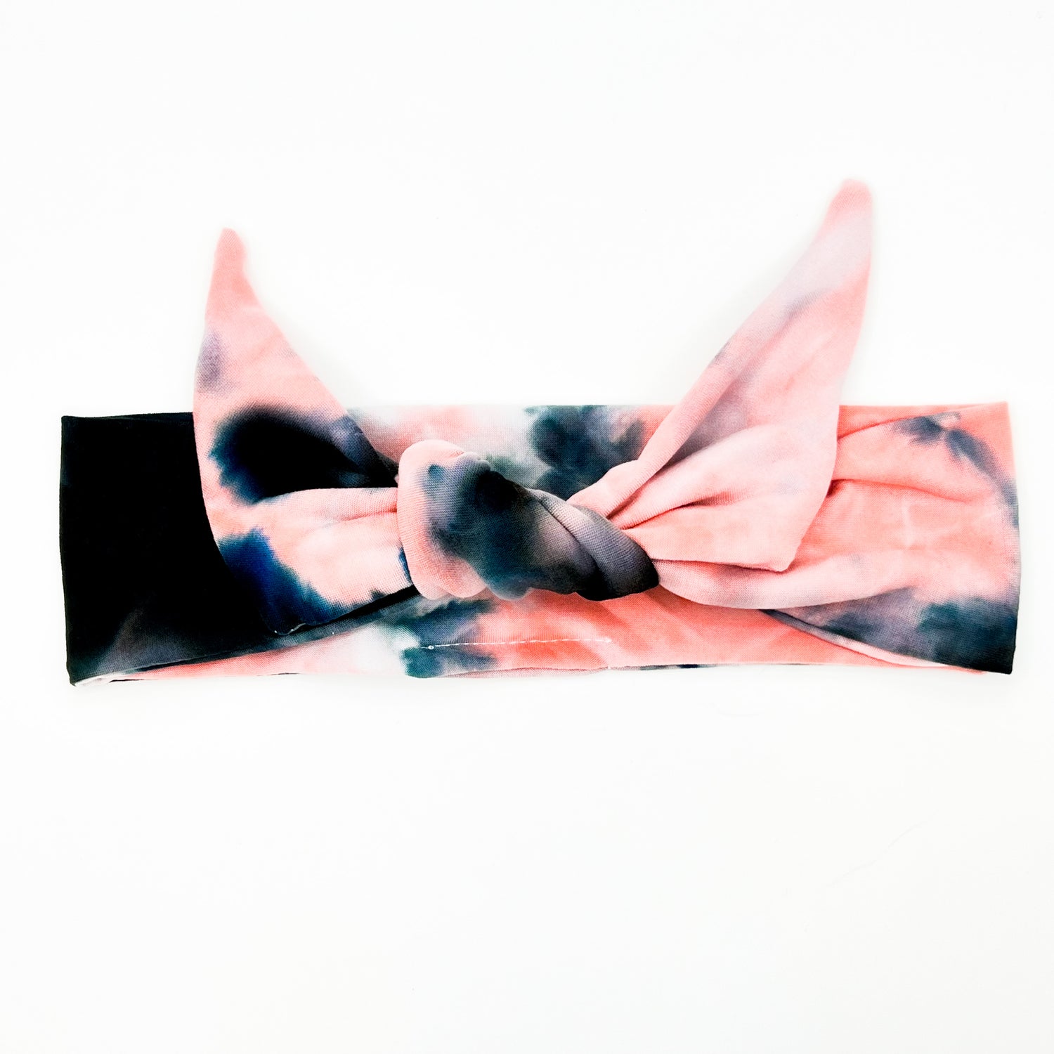 Bubblegum Storm Tie Dye Adjustable Tie Headband