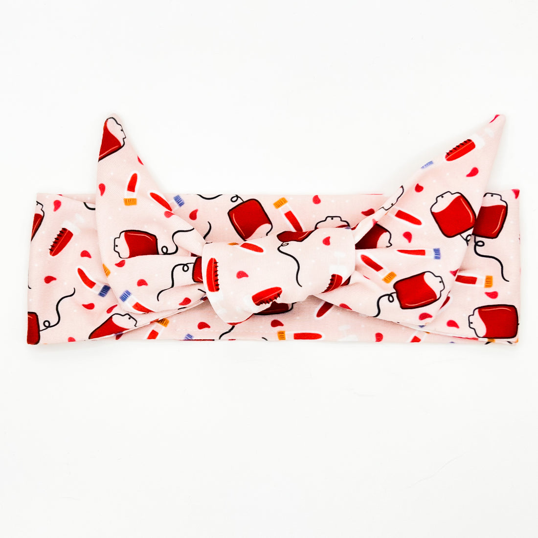 Phlebotomist Adjustable Tie Headband