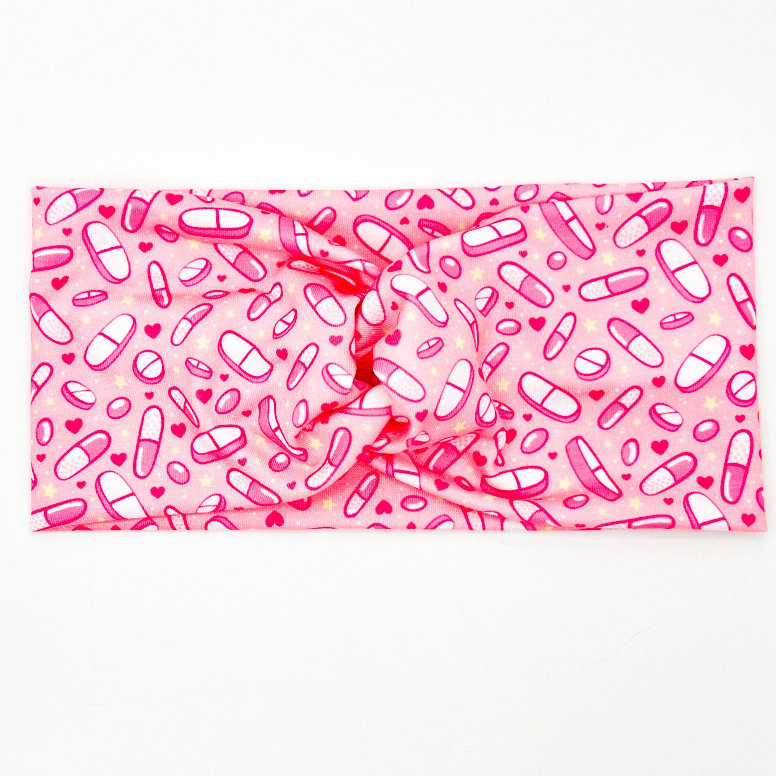 Pretty Pills - Pink Headband