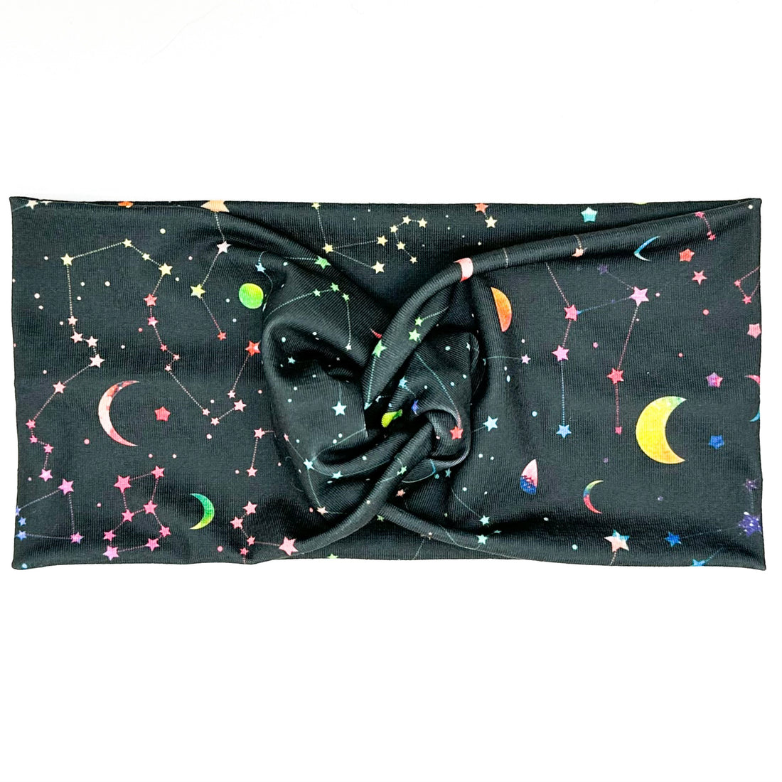 Colorful Moons &amp; Stars Headband