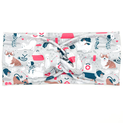 Vet Medicine Gray Headband