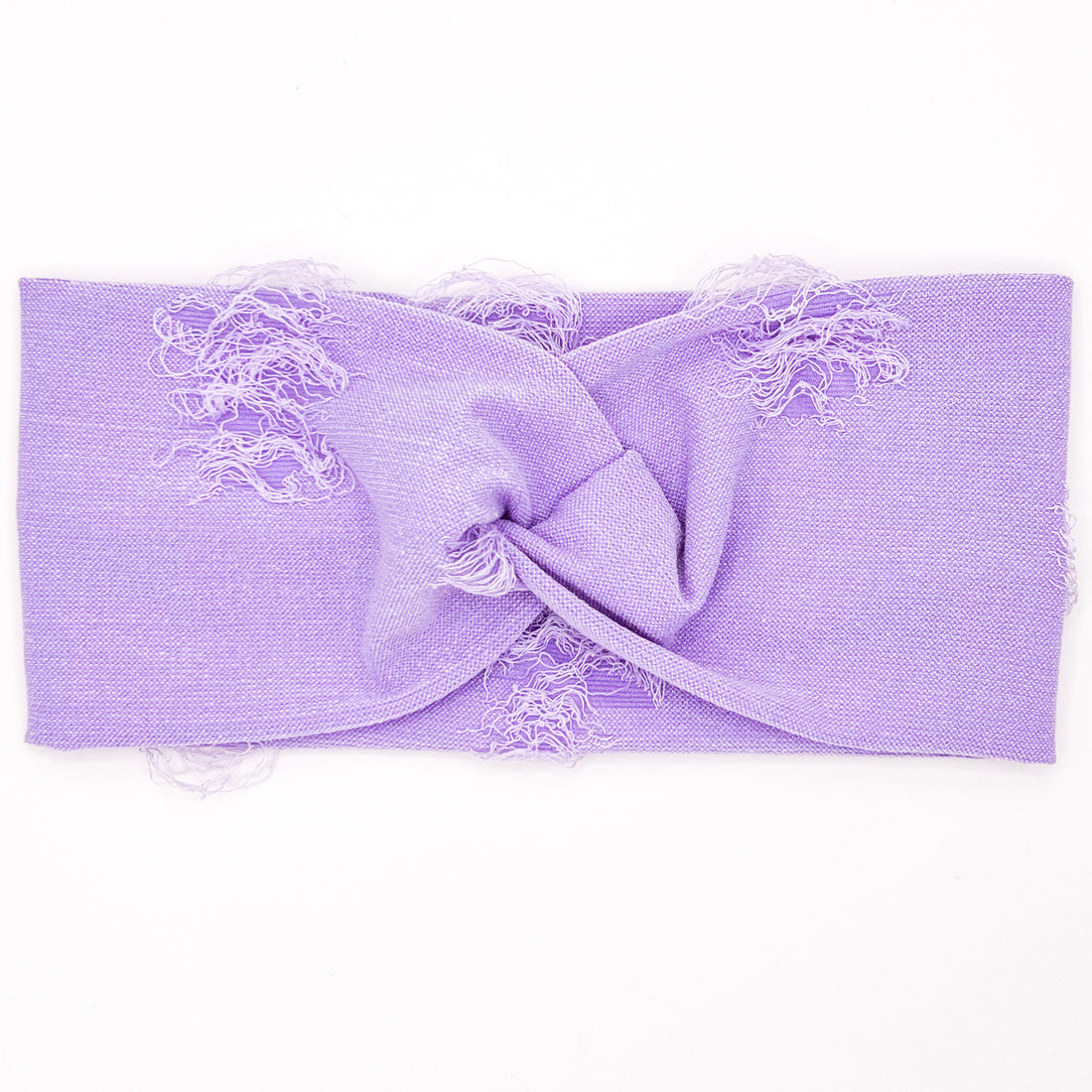 Lilac Distressed Headband