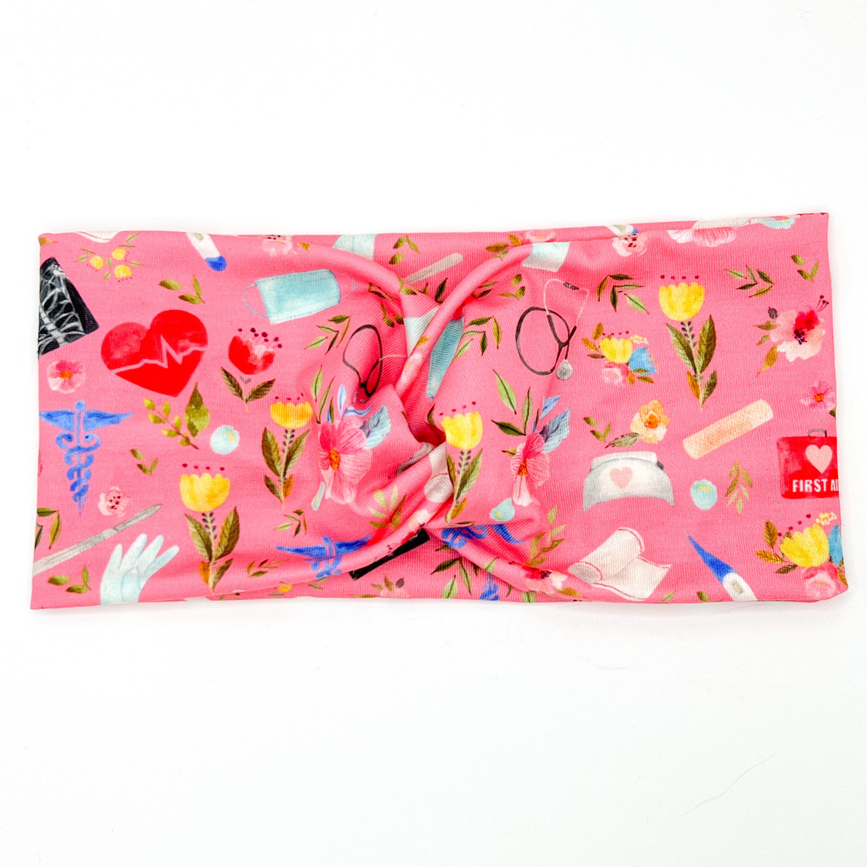 Pink Everything Healthcare Headband
