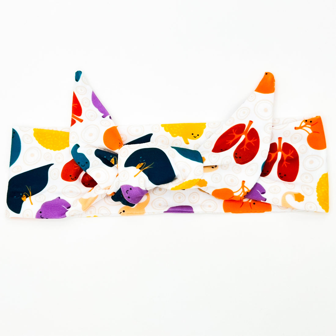 Smiling Organs Adjustable Tie Headband